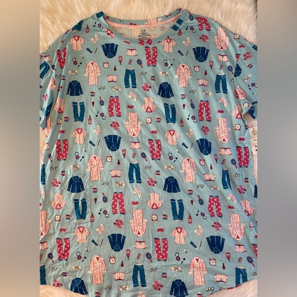 Secret Treasures Soft‎ Nightgown Women’s Size 2X-3X Blue Pajamas With Pockets - Picture 1 of 8
